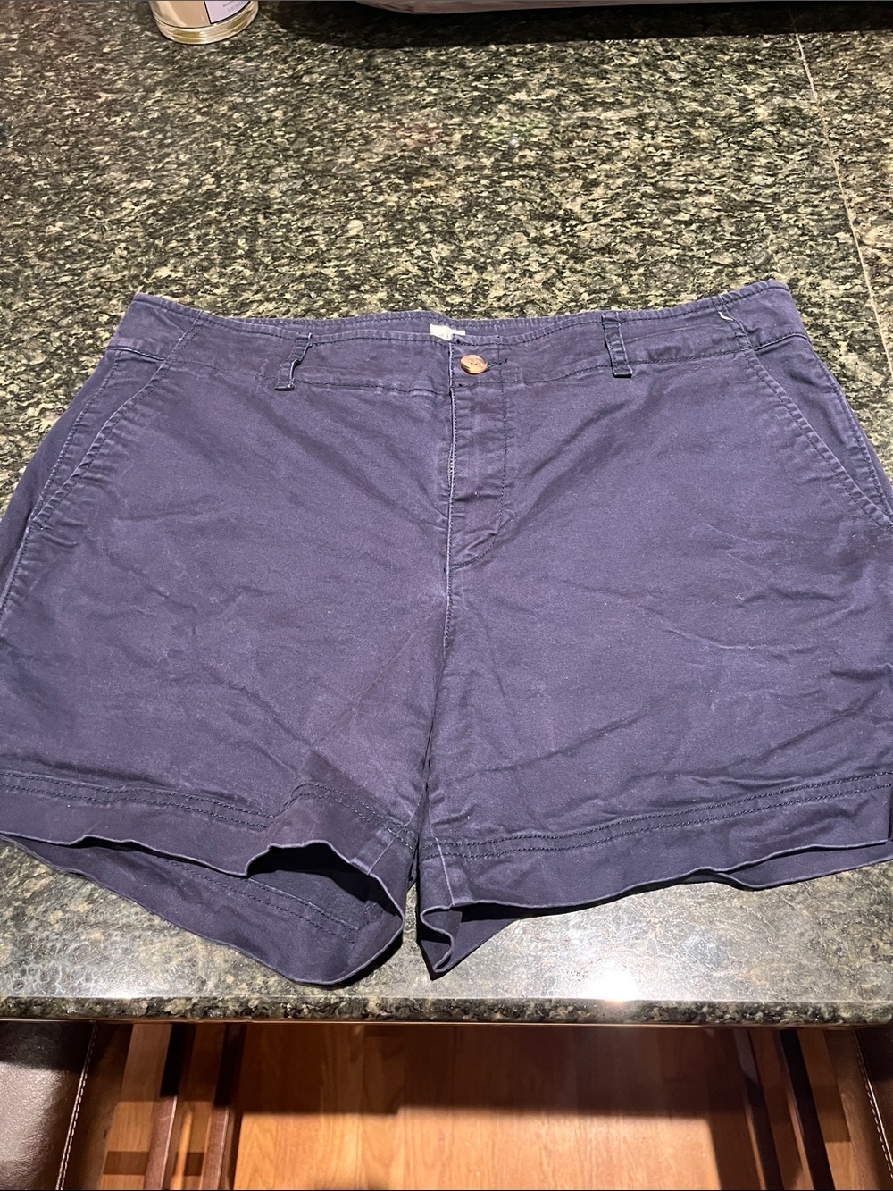 GAP Navy Cotton Bermuda Shorts 14